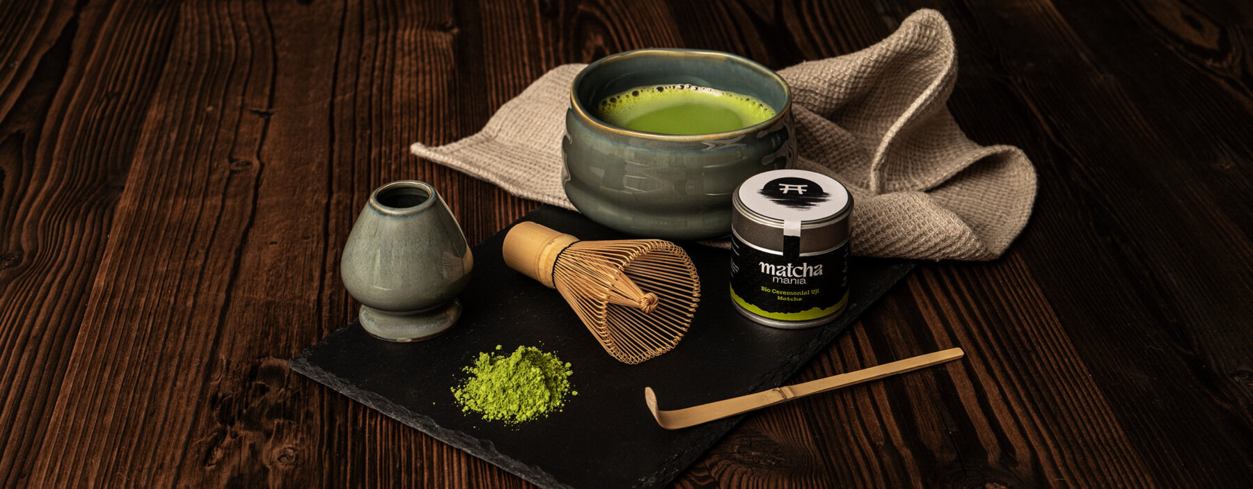 Matcha Mania Blog Matcha Set Hero