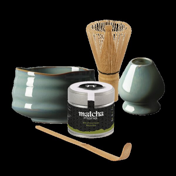 Matcha Mania Produkte Matcha Set Tiru Premium Detail