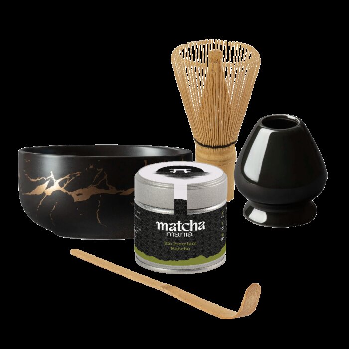 Matcha Mania Produkte Matcha Set Kuro schwarz