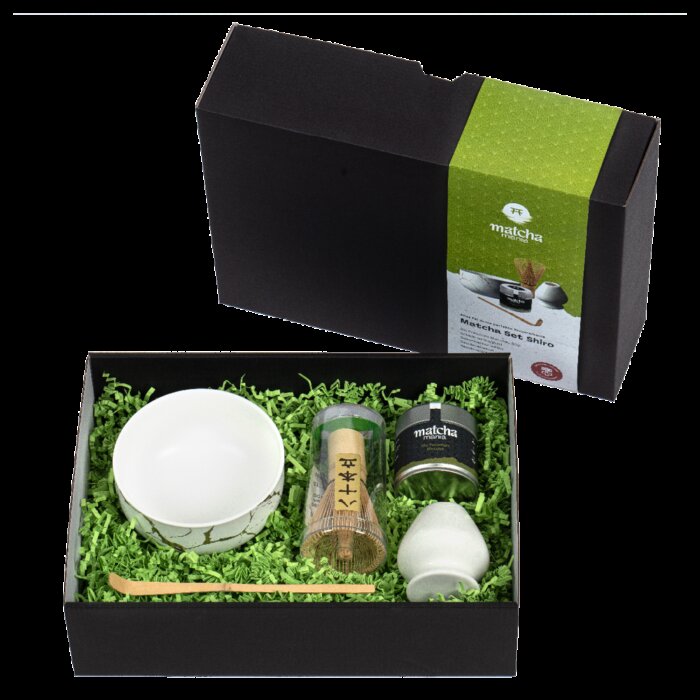Matcha Mania Produkte Matcha Set Shiro weiss Geschenk