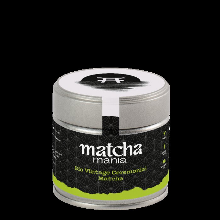 Matcha Mania Produkte Bio Vintage Ceremonial Matcha 30g