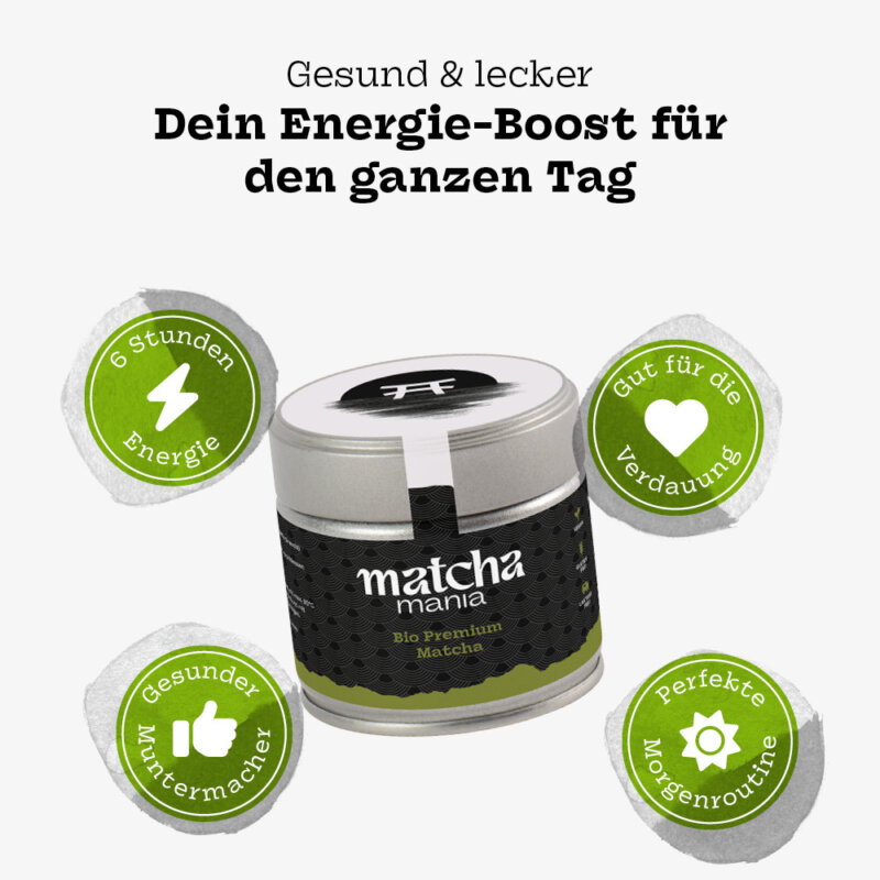 Matcha Mania Produkte Bio Premium Matcha 30g Detail 01