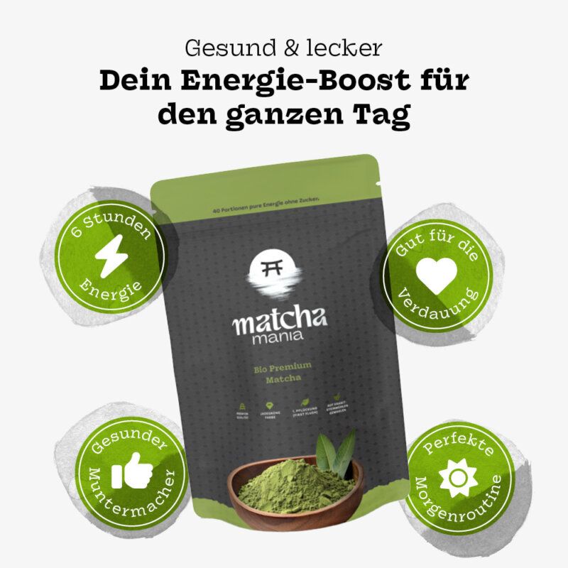 Matcha Mania Produkte Bio Premium Matcha 80g Detail 02